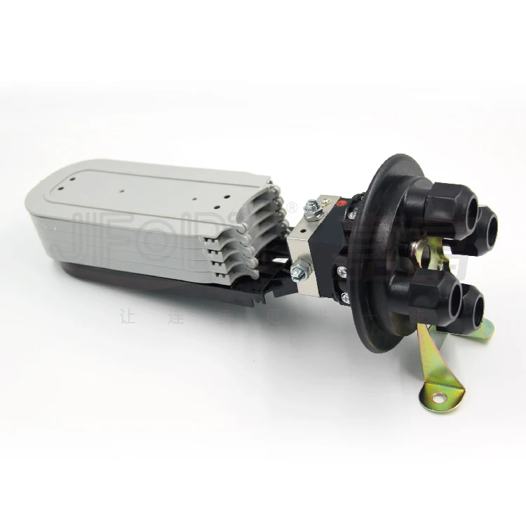 Dome Type FOSC Mechanical sealing with splice tray for FTTX 24 48 96 Cores Optical box closure IP68 Fiber Optic Splice Closure