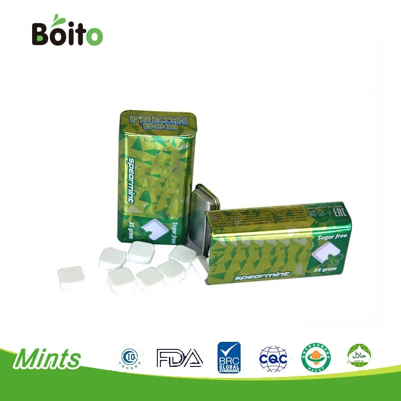 Custom made wholesale breath strip mints bulk popping candy