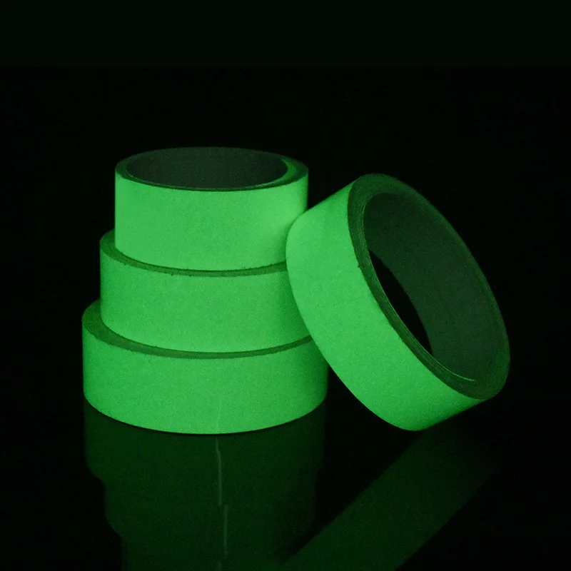 Photoluminescent Luminous Luminescent Outdoor Safety Self-adhesive Night Glow in the Dark Vinyl Film Tape 1'x30ft