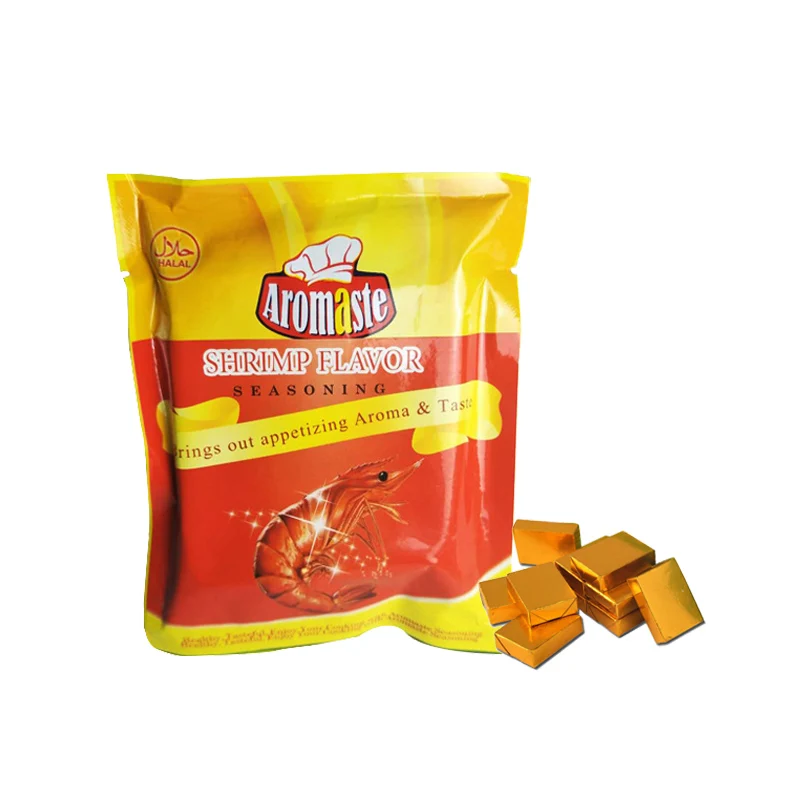 OEM shrimp flavor cube condiments crayfish bouillon soup cube for soup