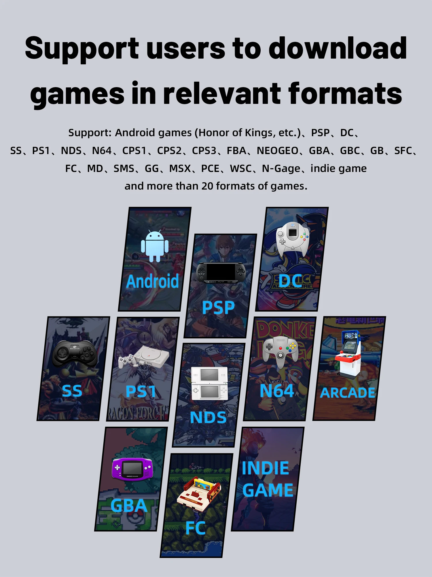 RG353VS Newest Retro Handheld Game Console 3.5Inch IPS HDScreen Video Game Consoles Linux System Classic Gaming Device