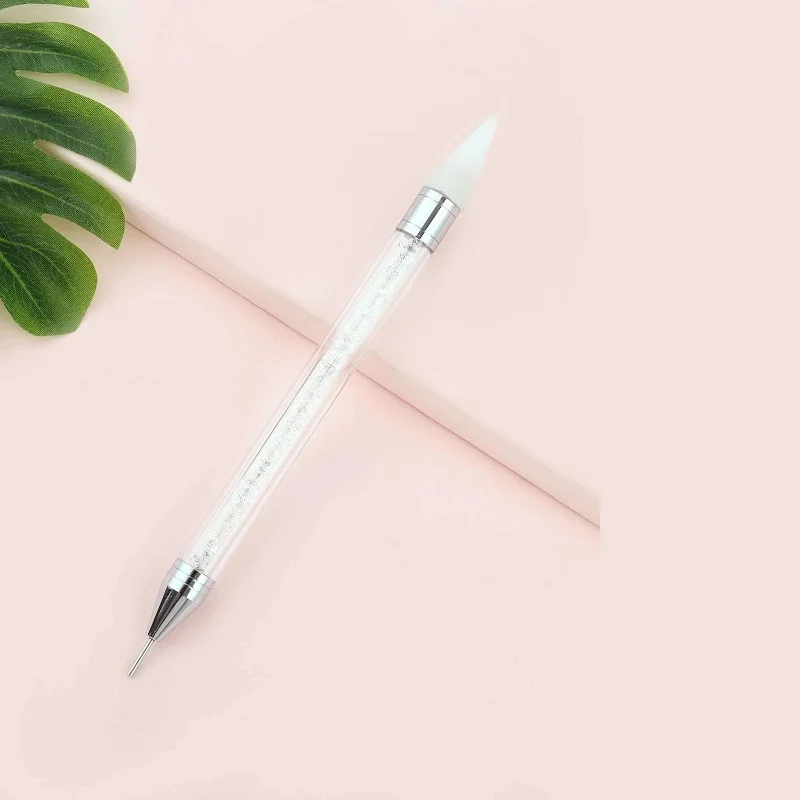 Rhinestone Pickup Tool Jewel Gems Crystals Studs Picker Dotting Pen Rhinestone Applicator Tool for Nail Art DIY Decoration