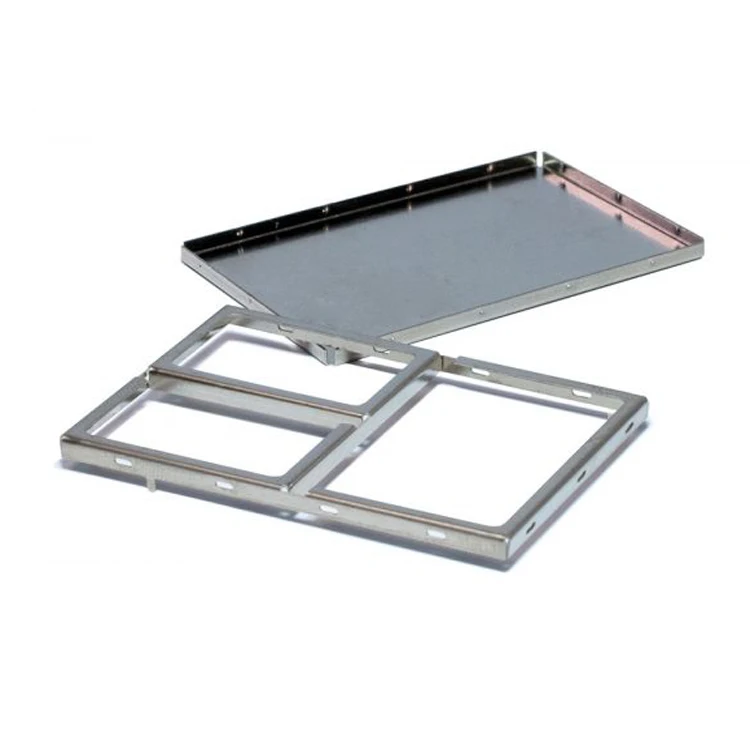 ISO9001 Custom Soldering Nickel Silver Tinplate EMI Shielding Cabinet