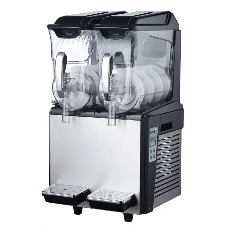 1000Ml Mini Slushie Maker Slush Drink Smoothie Machine 2020 Top Sale Products Two Tanks Commercial Ice