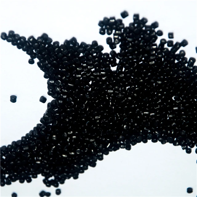 JZ Masterbatch Manufacturer 40% Carbon Black ABS HIPS POM PA PC PET Injection Extrusion Compound Black Masterbatch