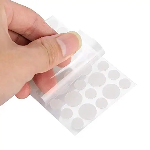 Custom Waterproof Invisible Ultra- Thin Hydrocolloid Acne Pimple Spot Patch Adhesive Blemish Patch For Acne Healing