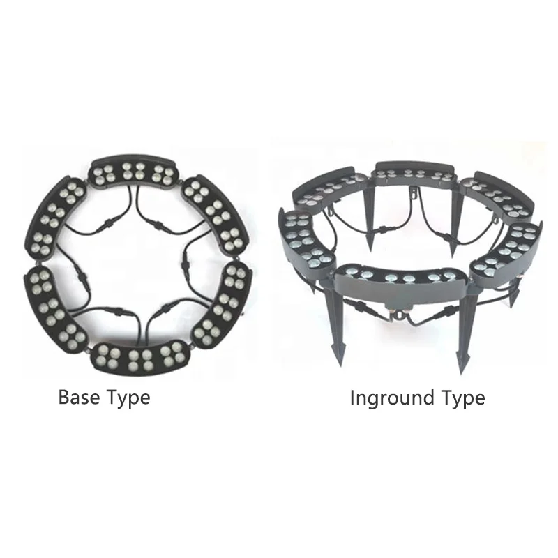 Pillar Holding Light hug tree lamp Garden Walkway Landscape Lighting decoration seashore beach coconut palm tree lights