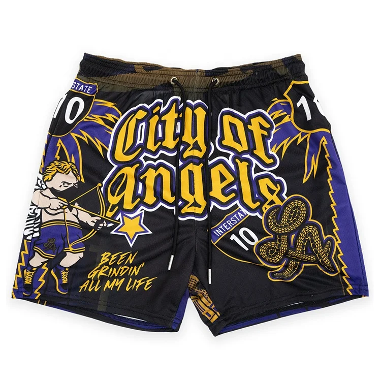 High Quality Hot Sale Men Short Unisex Basketball Short Custom Sublimation Printing Mesh Shorts