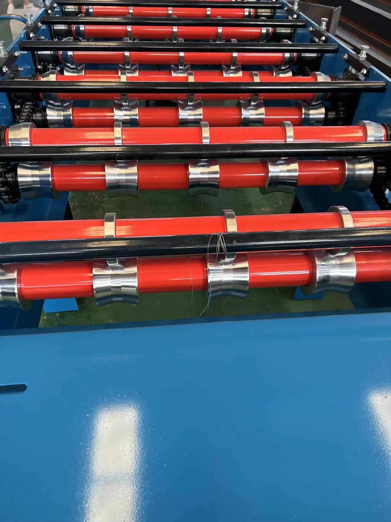 Produce roof tile forming machine/Glazed tile making machine/Steel sheet roll former