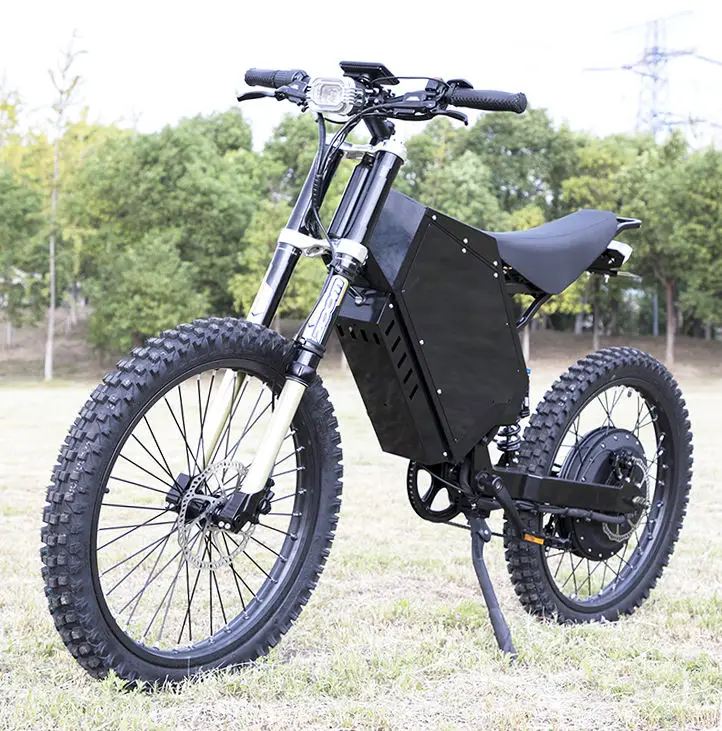 Big Power Fat Tire Dirt Enduro Motorcycle Stealth Bomber Electric E Bike 72v 2000w 3000w 5000w 8000W 12000w Mountain Ebike