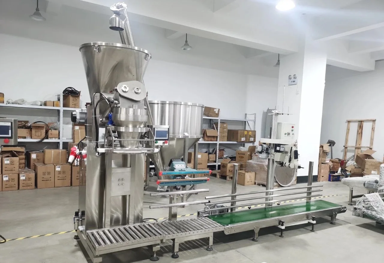 Factory Outlet High Accuracy 20kg to 50kg Multi function Bean Grain Nut Food Weighing Packing Machine