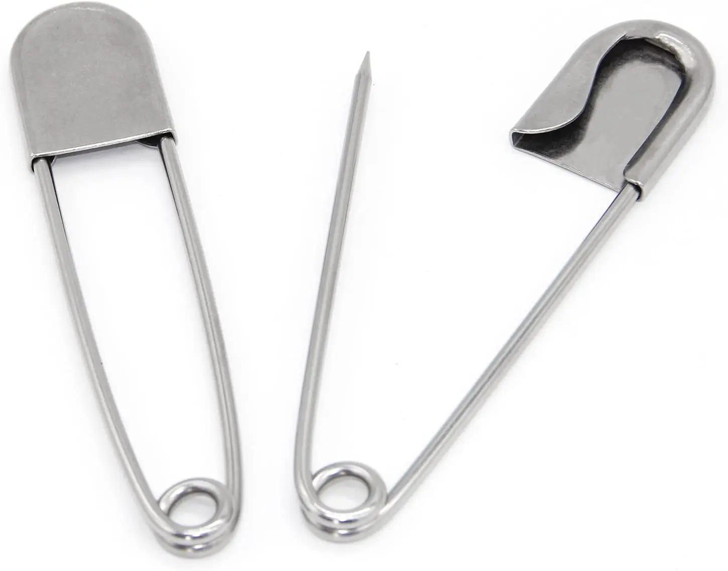 Factory Custom Cheap Price Stainless Steel 108MM Size Giant Safety Pins For Bag Laundry Safety Pin