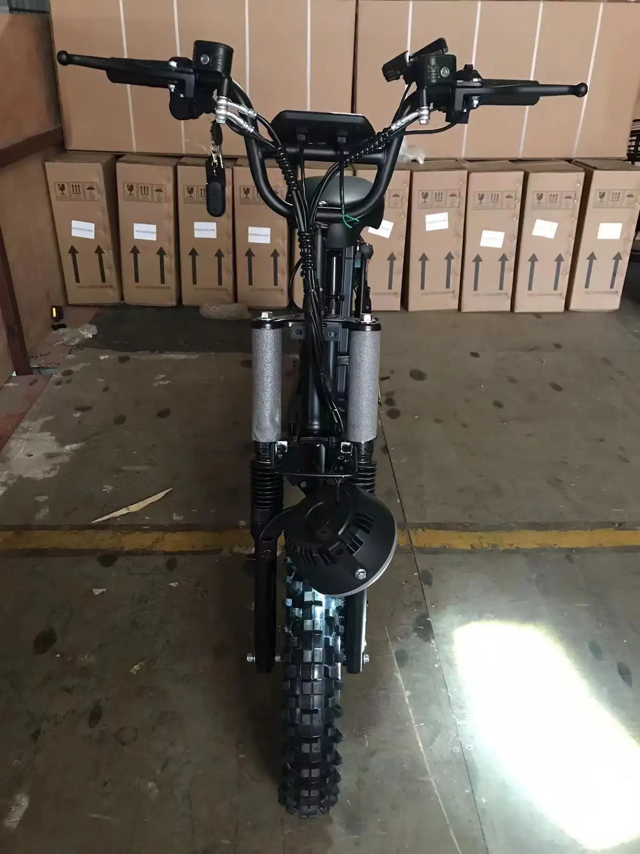 All Terrain Mountain Bike 60V30AH 500W Electric City Moped 16X3.0 Winter Tyres for Food Delivery Electric Cargo Bike