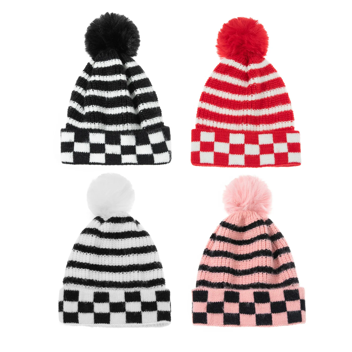 professional customization Autumn Winter Acrylic knitted Hat Unisex Plain Beanies hat Fashion Style Fabric Warm Pattern Design