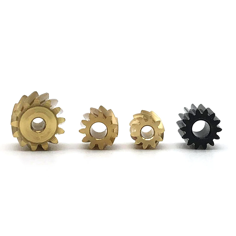 Custom CNC machining Size M2 M2.5 M3 Stainless Steel Aluminum Brass Spur Gears Sets Machinery Accessories
