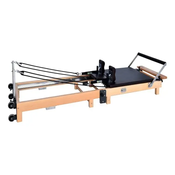 Maple oak Wood yoga training exercise foldable pilates reformer machine