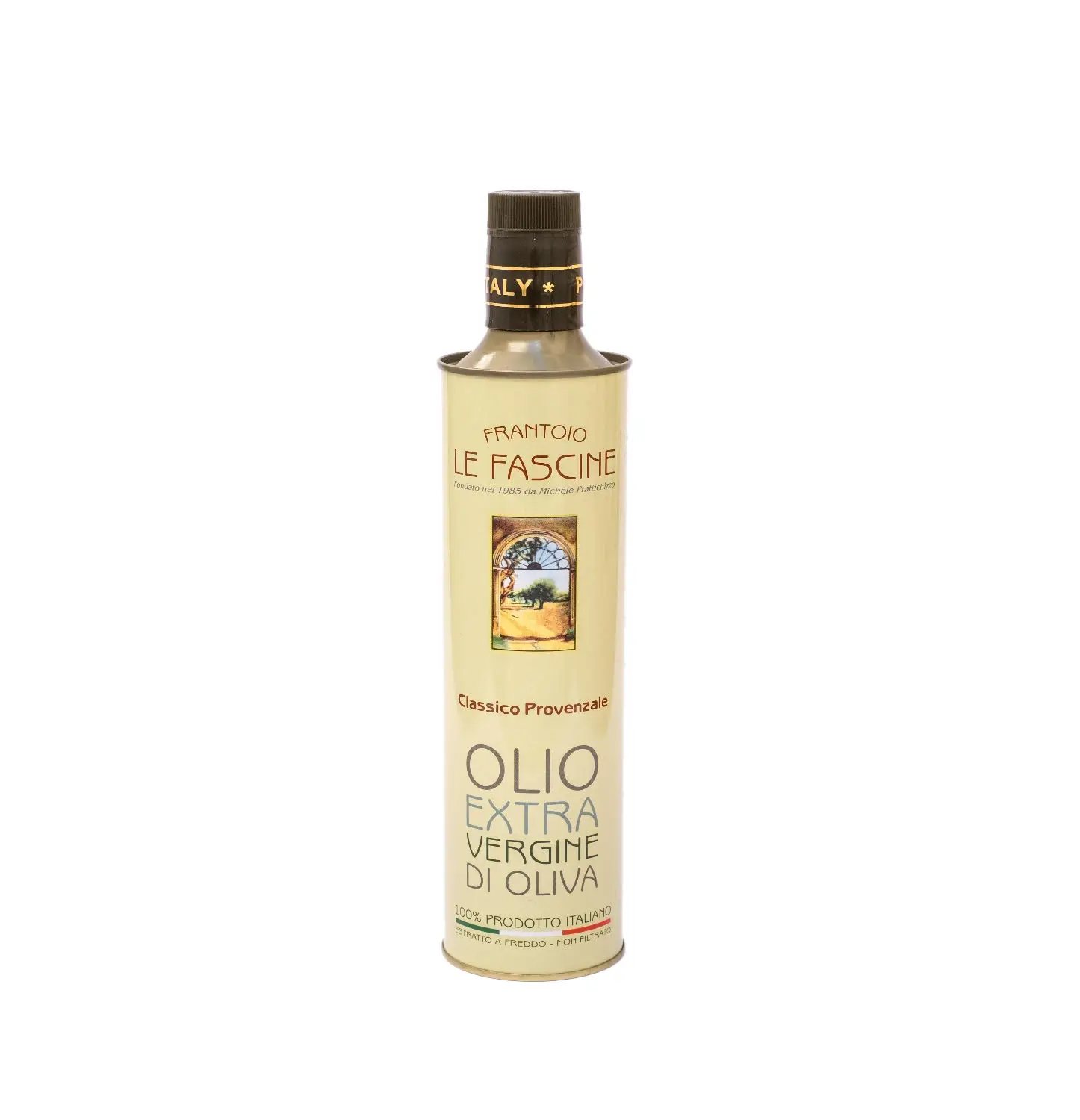 High End Price Italian High Quality Branded Provencal Extra Virgin Olive Oil Cold Extracted 500Ml Tin