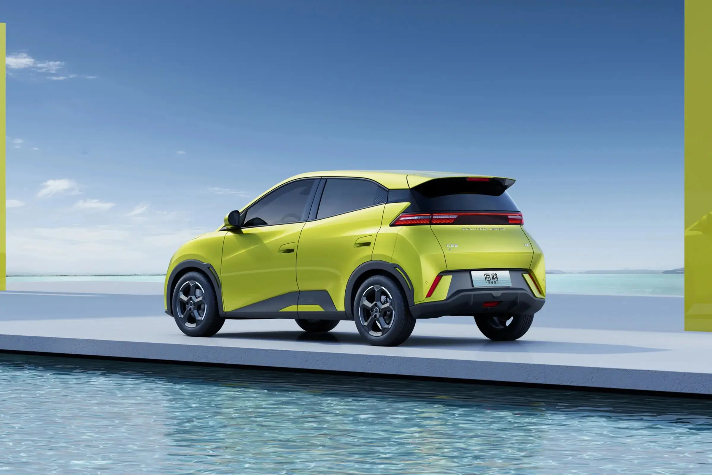 BYD Чайка электрический автомобиль высокого качества китайский ев хэтчбек большой дальности с электроприводом