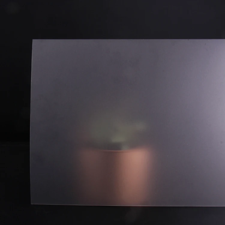 Excellent Price 0.1mm 0.2mm clear Pc FiIm ID Card  Printed Thin Polycarbonate Film Roll