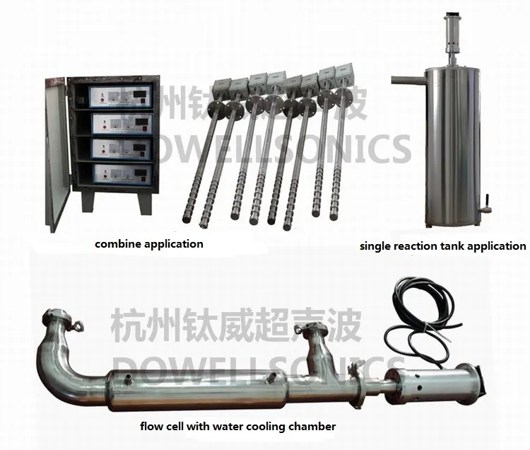 high power ultrasound ultrasound transesterification of oil to biodiesel plant