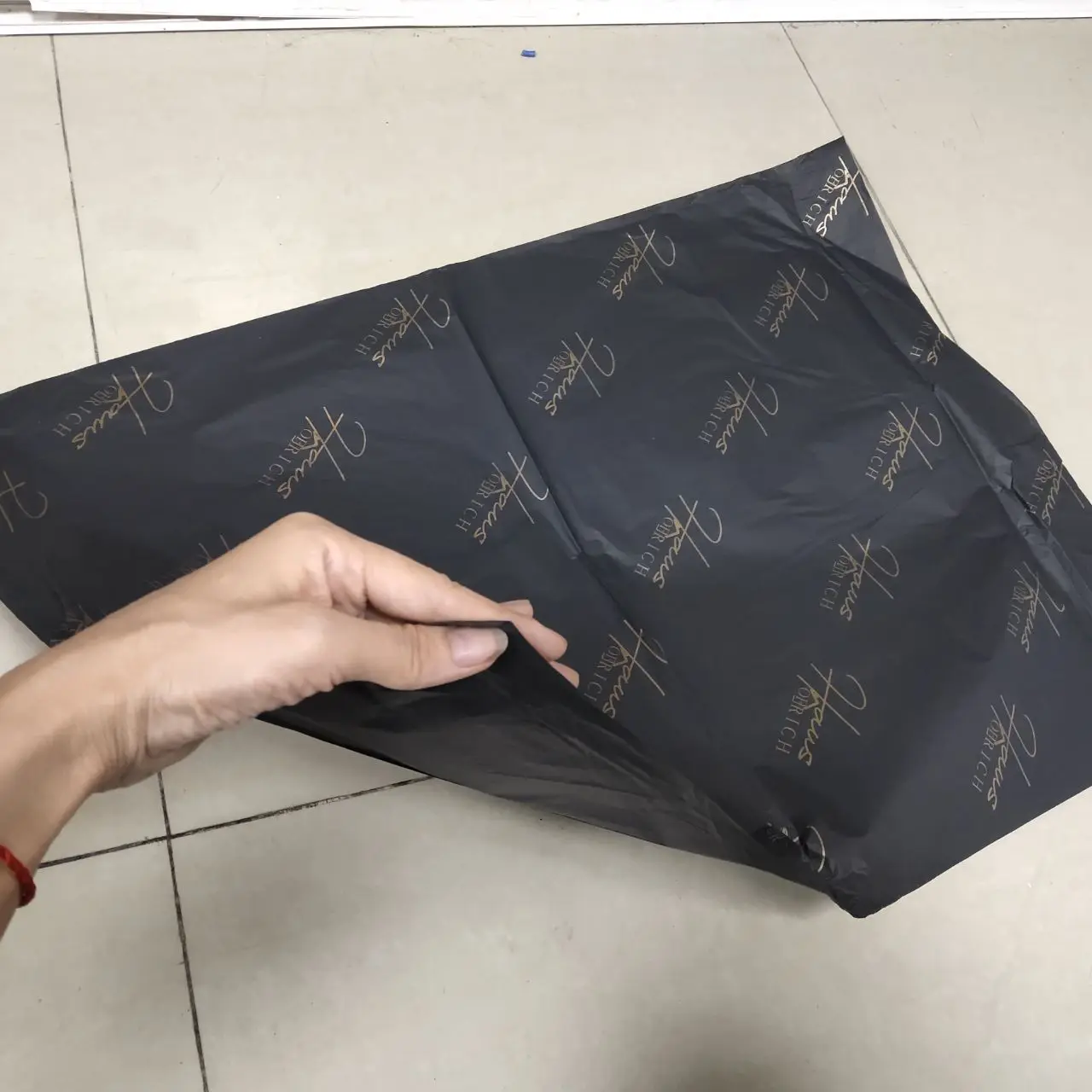 Series Korean Matte Waterproof Ready to Ship Flower Wrapping Paper Sugar Paper Bags Custom Style Time Packing Film Pulp Color