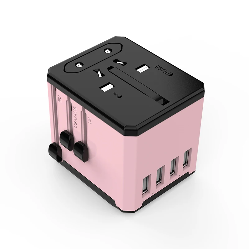 WOSOM WAD-4U адаптер с 4USB выходами Универсальный адаптер для путешествий