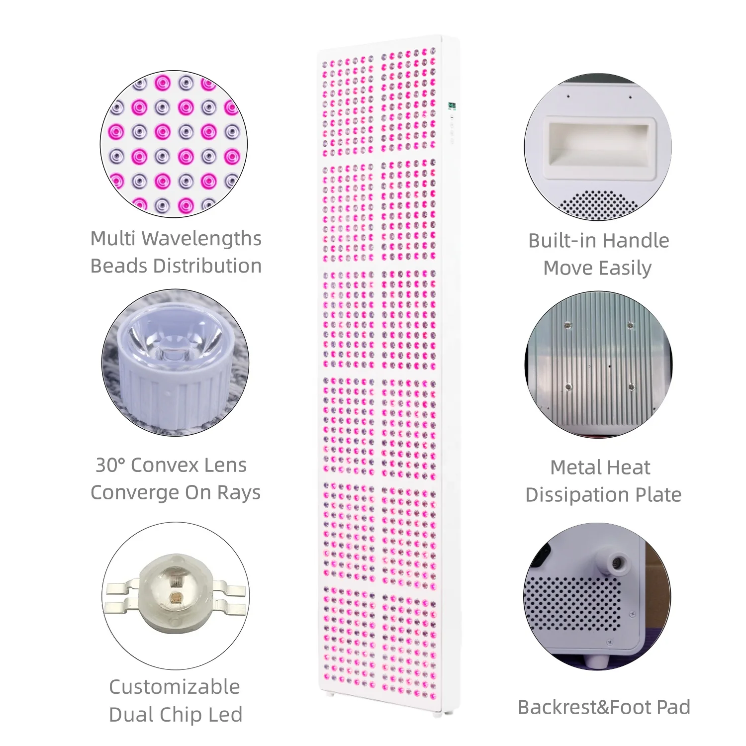 Home Use Beauty Salon 840pcs LED Full Body Infrared Lamp Device Red Light Therapy Panel Other Skin Care Tools Products