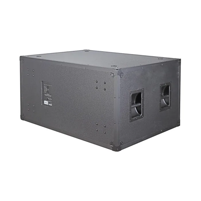 TKG M218 sound system outdoor  dual 18 inch subwoofer box