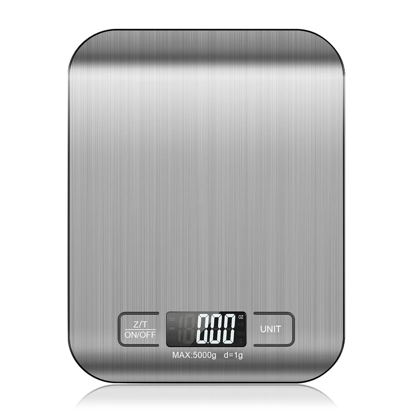 Customized digital food kitchen scale stainless steel kitchen digital scale 5 kg digital kitchen scale