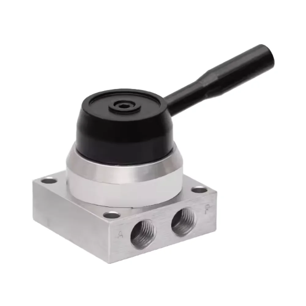 HV Large handle Pneumatic hand rotary valve HV-02/03/04/K34R6/HV200B pneumatic switch cylinder control switch