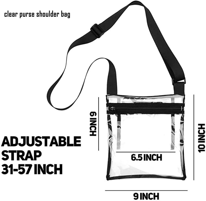 hard clear plastic crossbody bag cell phone,mesh man bags boys crossbody plastic,cheap transparent small crossbody bag clear