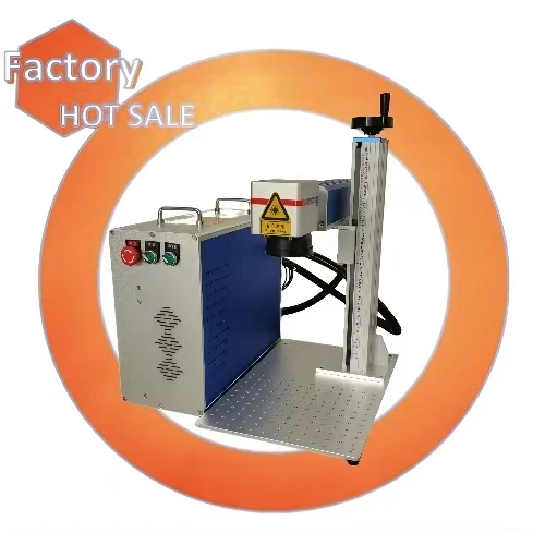 New Hot sell Automatic Feeding Laser Marking Machine 20W Power Marking Metal Business Cards Nameplates Plastic PC Cards IDCard