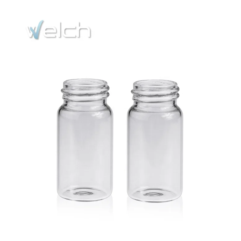 20 мл прозрачное стекло 27 5x57 мм 24-400 винтовая резьба Пробирка для EPA VOA