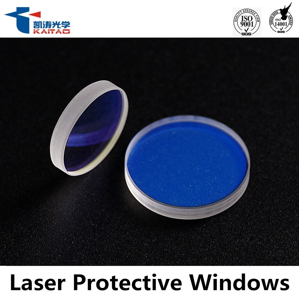 
Factory direct high quality quartz fiber Laser protective glass for Nd YAG laser machine 