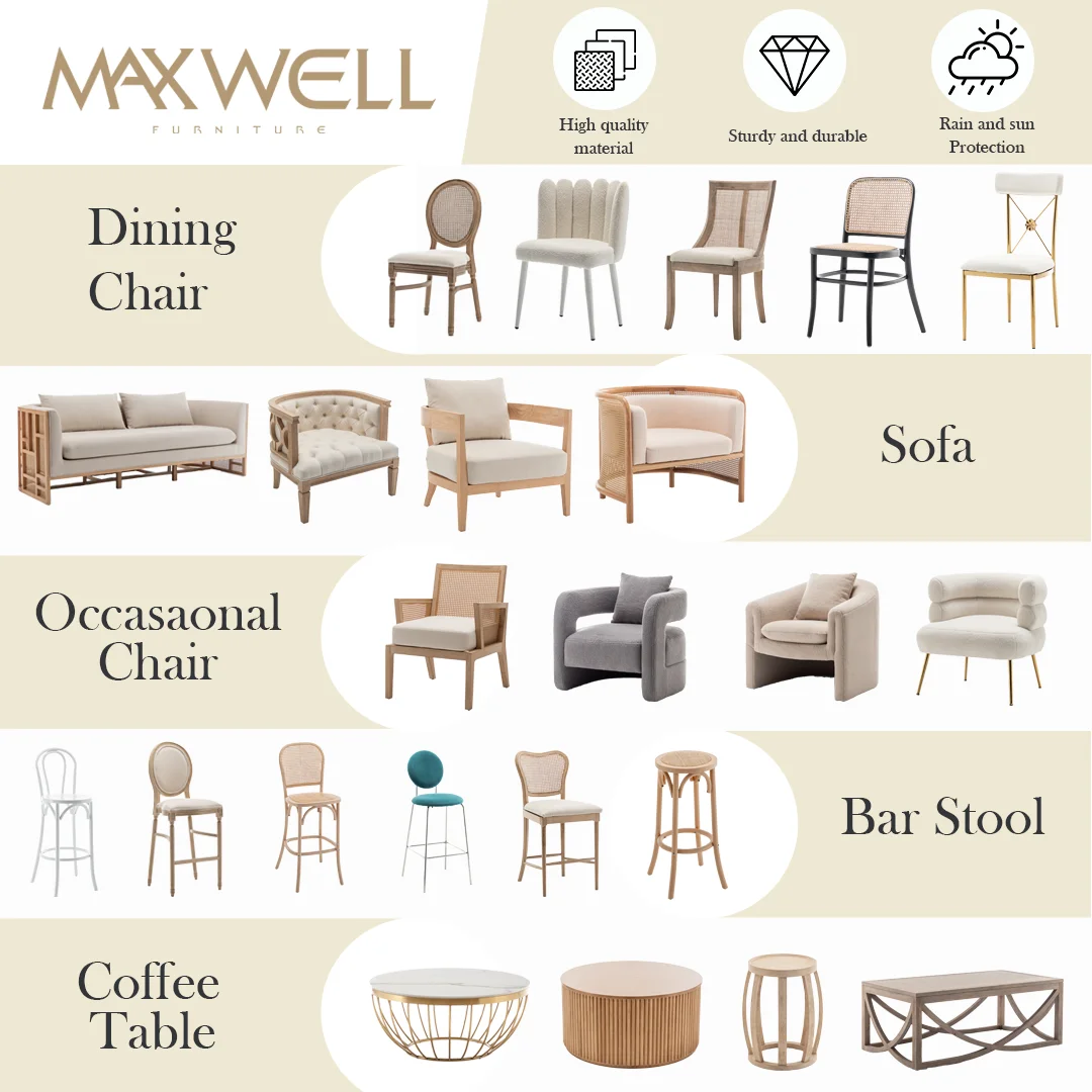 Wholesale rental modular velvet wedding chairs furniture tables for bride and groom luxury wedding sofa chair from china
