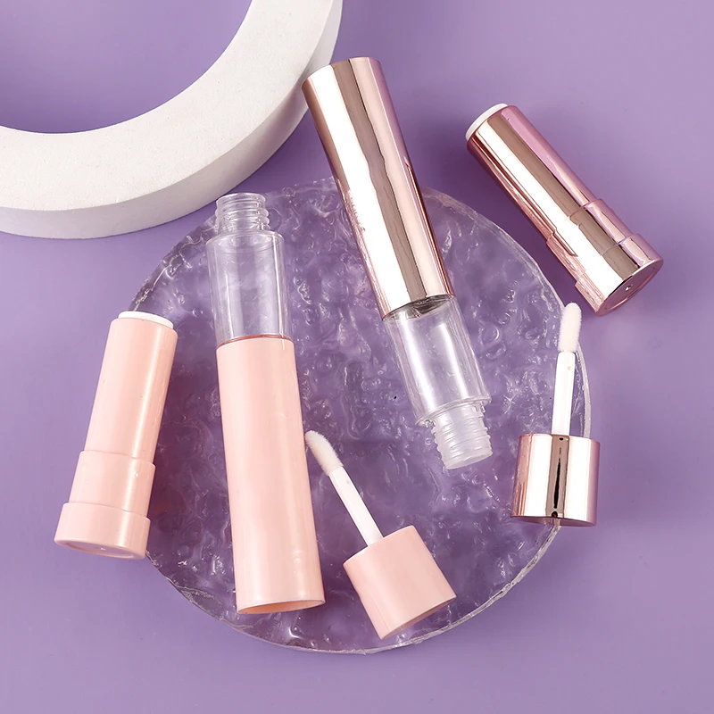 Custom box lip gloss vendor customise , sparkle lip gloss gold tube , low moq lip gloss container design