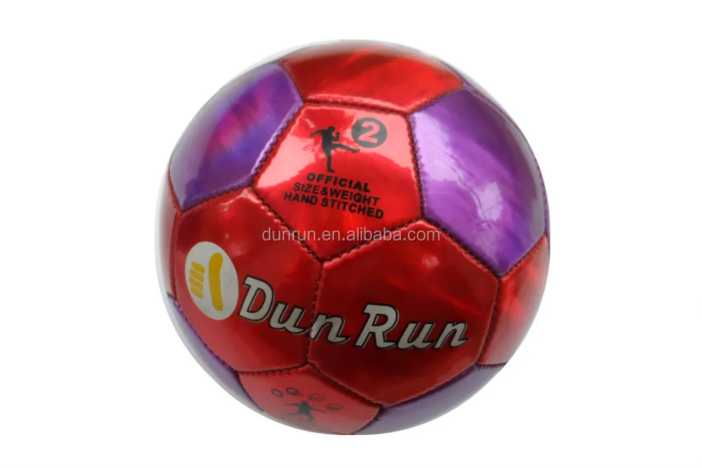 Mulity Color Customized Logo Private Label Leather Rubber Bladder Mini Football Soccer Ball