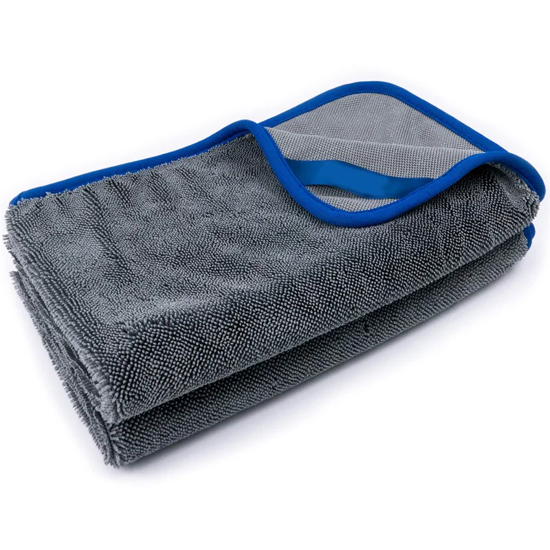 New arrival cleaning quick dry wash Microfiber Plush Twist Microfiber Towels Twisted Loop Drying Towel for Car clean Towel