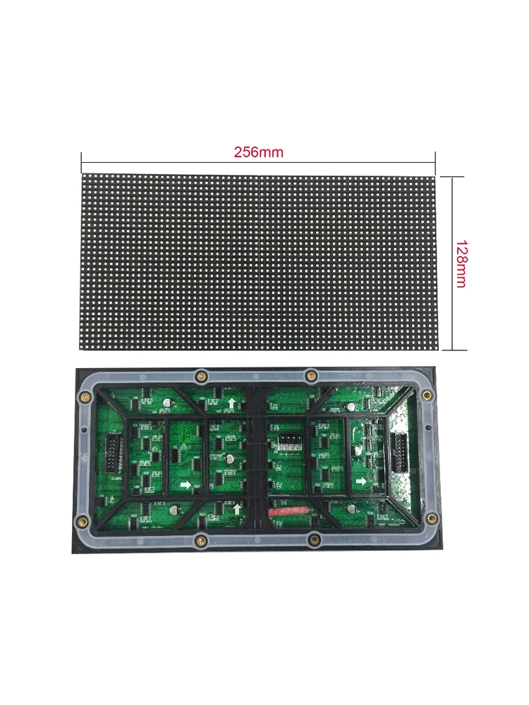 High brightness P4 outdoor SMD 256*128mm LED display panel P3.91 P4 P6 P8 P10 LED advertising rental module
