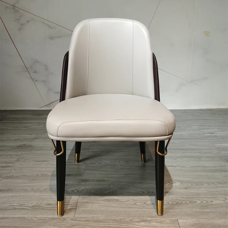 PURUO Luxury Manufacturer Low CBM European Stainless Steel Black Fabric Velvet Dining Room