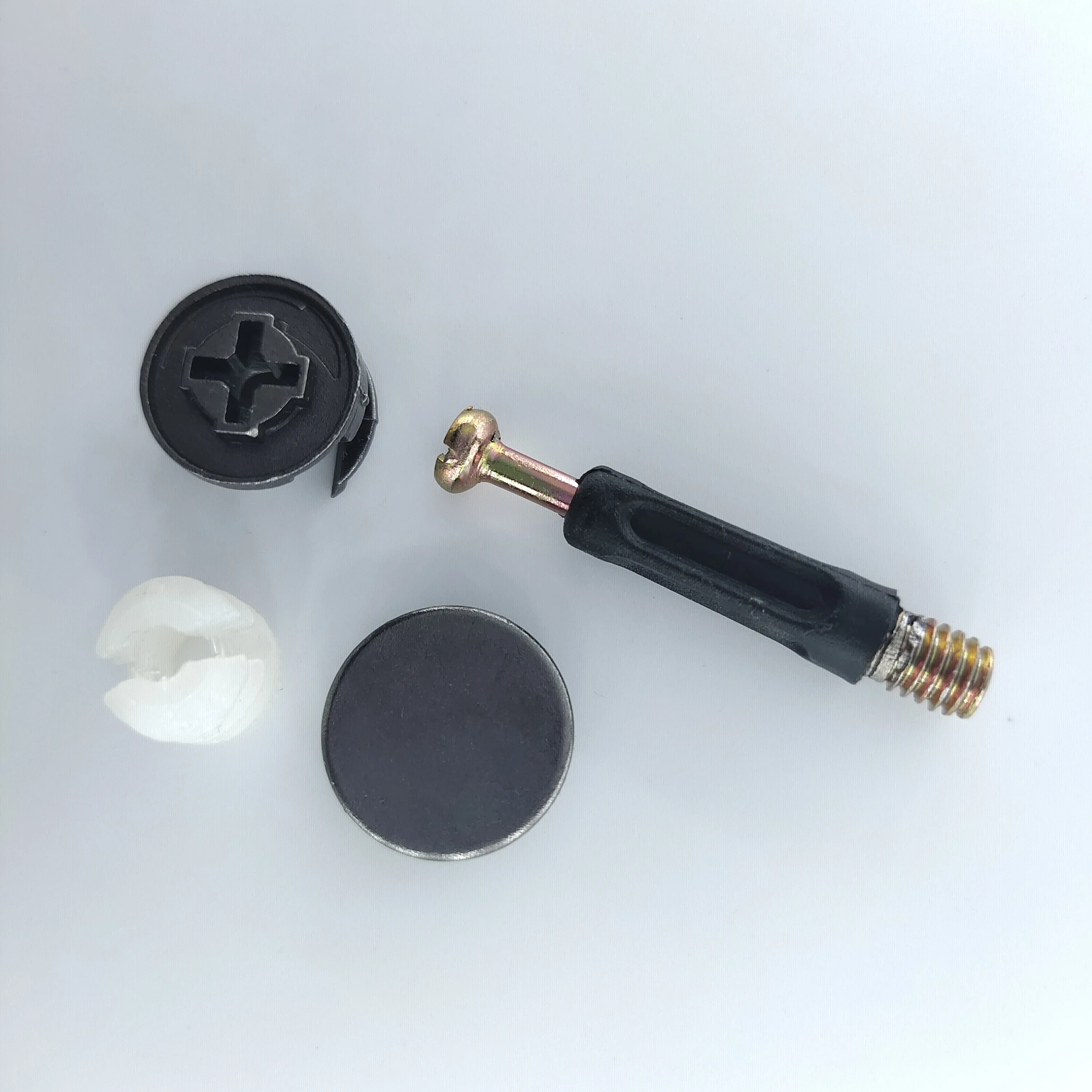 Zinc Alloy  Mini Fix Eccentric Cam Lock Dowel Fitting Screw Connector Cam Bolt Screw