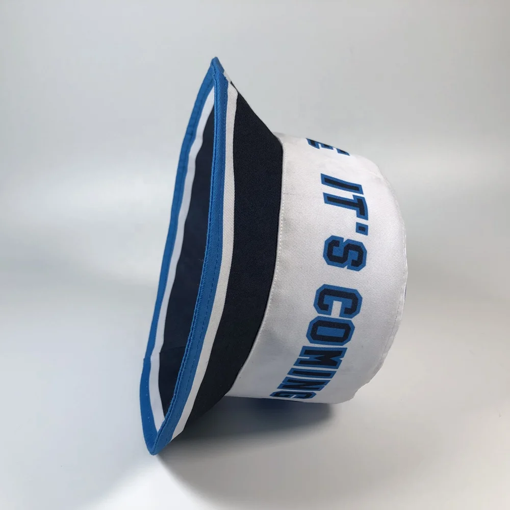 OEM Germany France polyester bucket cap custom sublimation printing sunflower country sport team design college football hats
