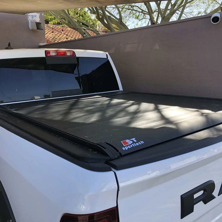 Жесткая Крышка для грузовика, покрывало для кровати из алюминиевого сплава, роликовая крышка, водонепроницаемая роликовая Крышка для Dodge RAM 1500 с коробкой RAM