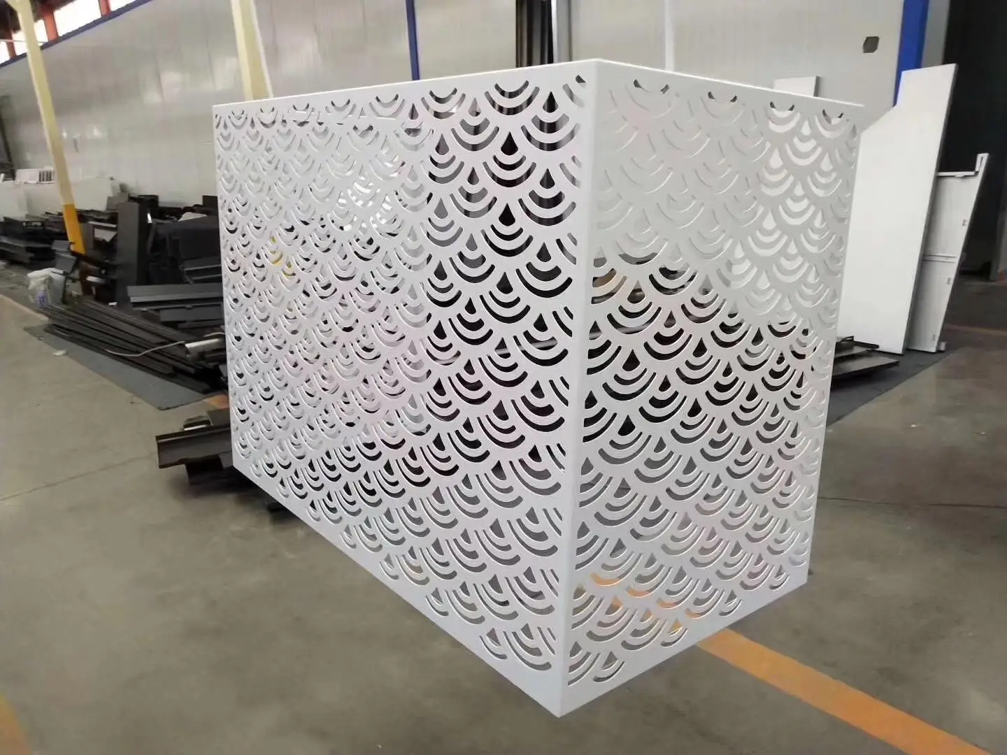 Custom Laser Cutting Curtain Walls Aluminum Honeycomb Panel Aluminum Perforated Metal Sheet
