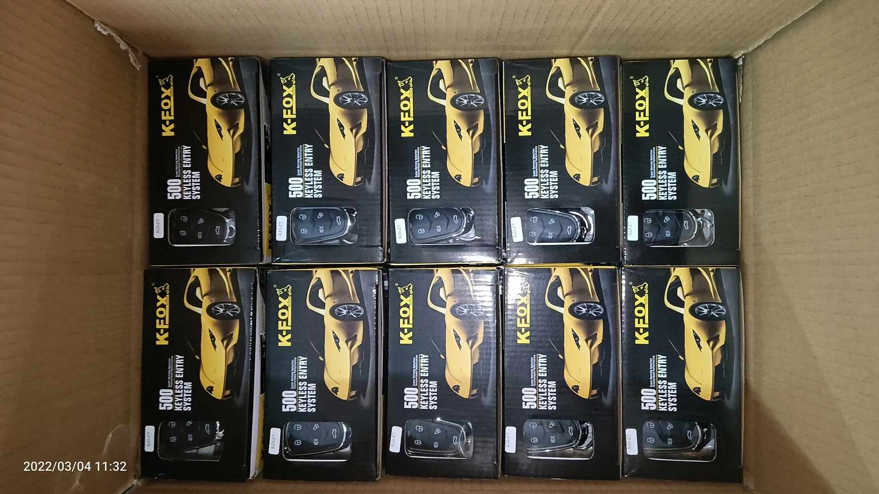 Whole sale universal car keyless entry mfk 285 remote auto lock unlock Milano keyless entry system