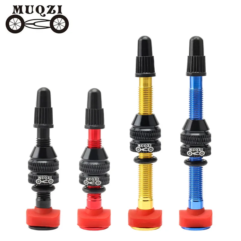 23048 MUQZI 40/60mm Bicycle Vacuum Air Tire Valve Stem MTB Road Tubeless Bike Presta Valve