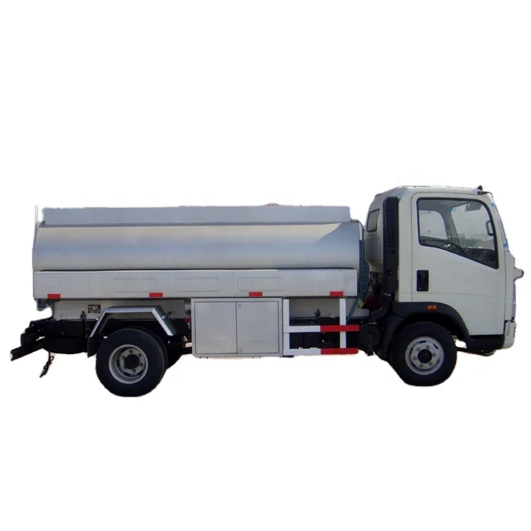 Sinotruk HOWO 140HP 4X2 шасси 5000 литров мазута дизельный грузовой автоцистерна