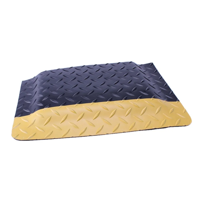 60 x 90cm Customized Colors 3 Layers PVC Antistatic ESD Anti Fatigue Floor Mat Ergonomic mat for long hours of standing work