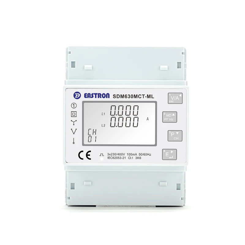 SDM630MCT-ML-TCP Ethernet Network SCADA Reading Smart Meter