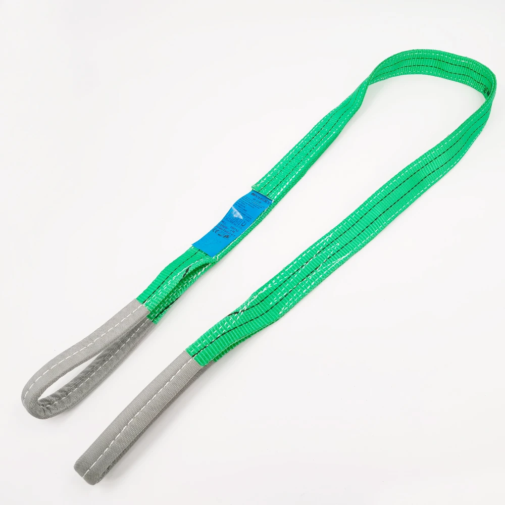 VINEET High Quality Durable Polyester 2 Ton Customizable Eye To Eye Webbing Sling Flat Webbing Sling